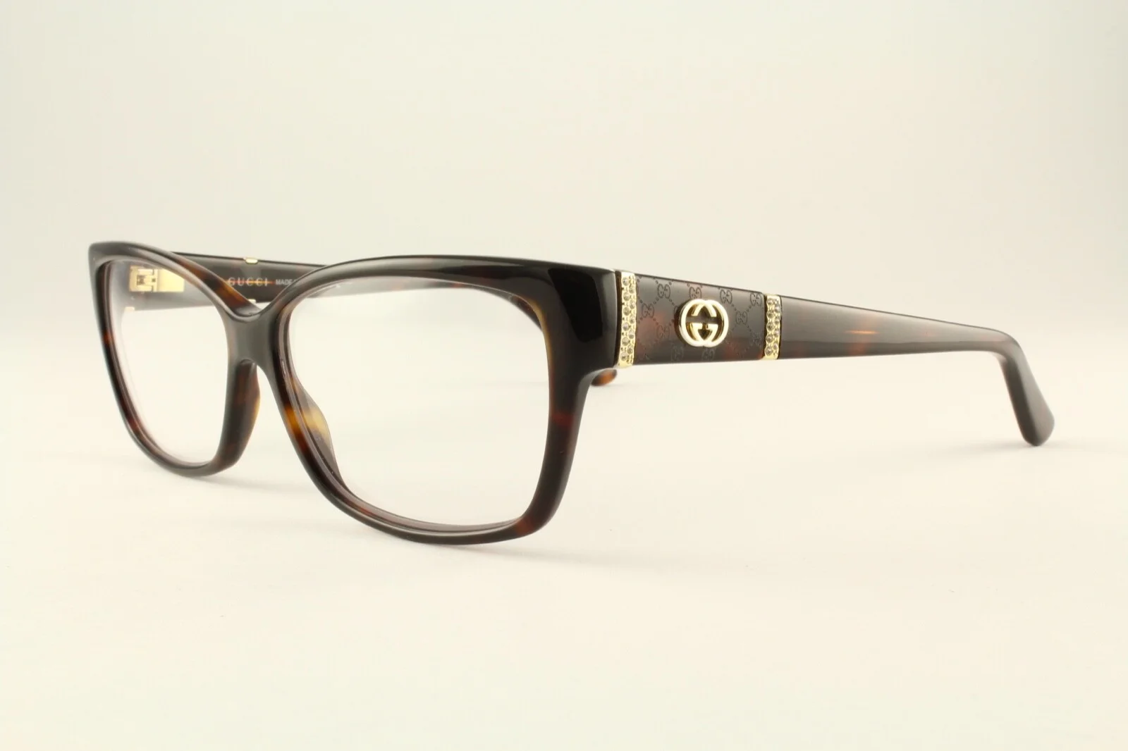 Rare Authentic Gucci GG 3559 TVD Tortoise Gold 53mm Glasses Frames RX-able 2