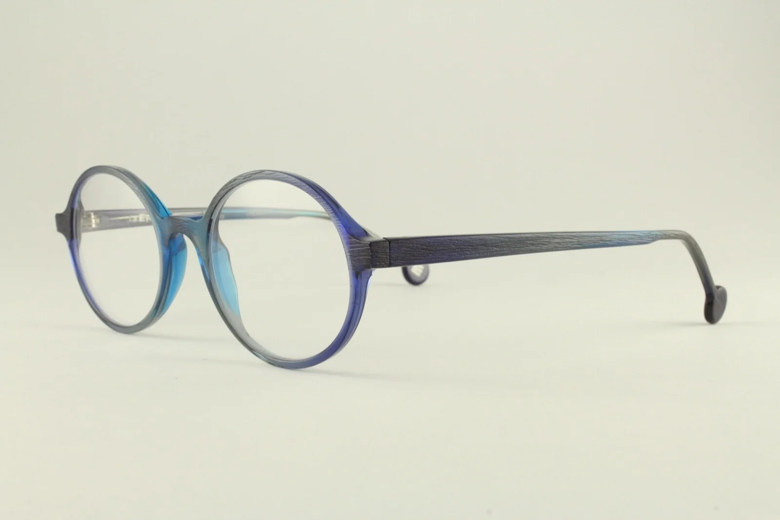 Rare Authentic LA Eyeworks Portland 773 Blue 47mm Glasses Frames RX-able 2