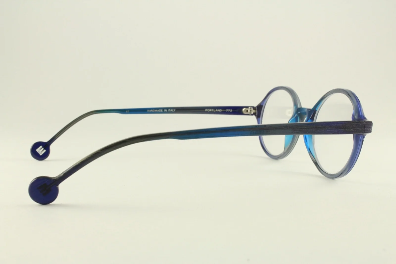 Rare Authentic LA Eyeworks Portland 773 Blue 47mm Glasses Frames RX-able 3