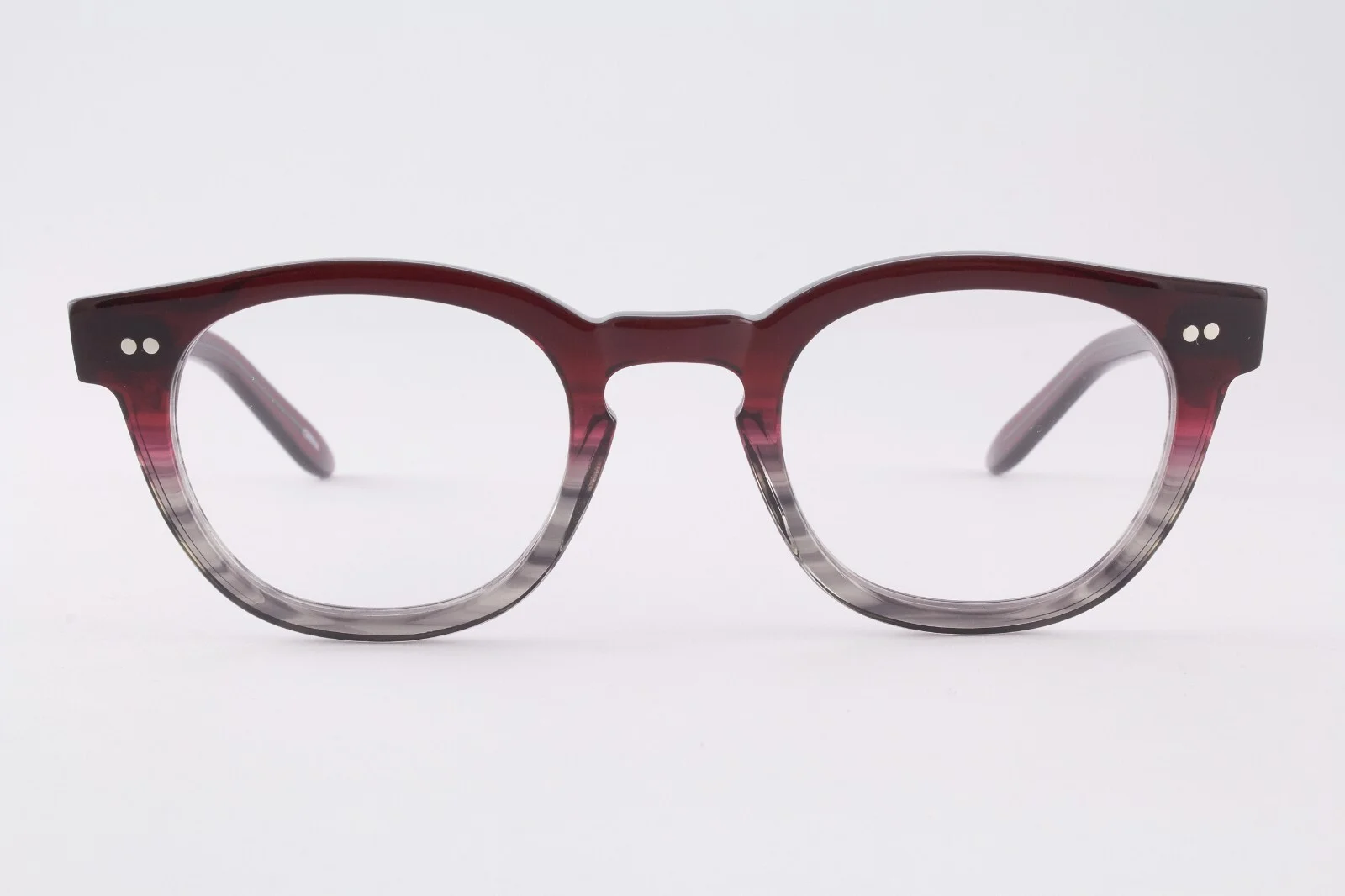 Rare Authentic See Eyewear 9713 C518 45mm Burgundy Gray Striped Frames Glasses