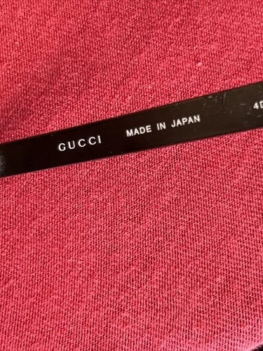 Rare GUCCI GG9102 13V Matte Black EYEGLASSES Titanium FRAME 55-16-140mm Japan 3