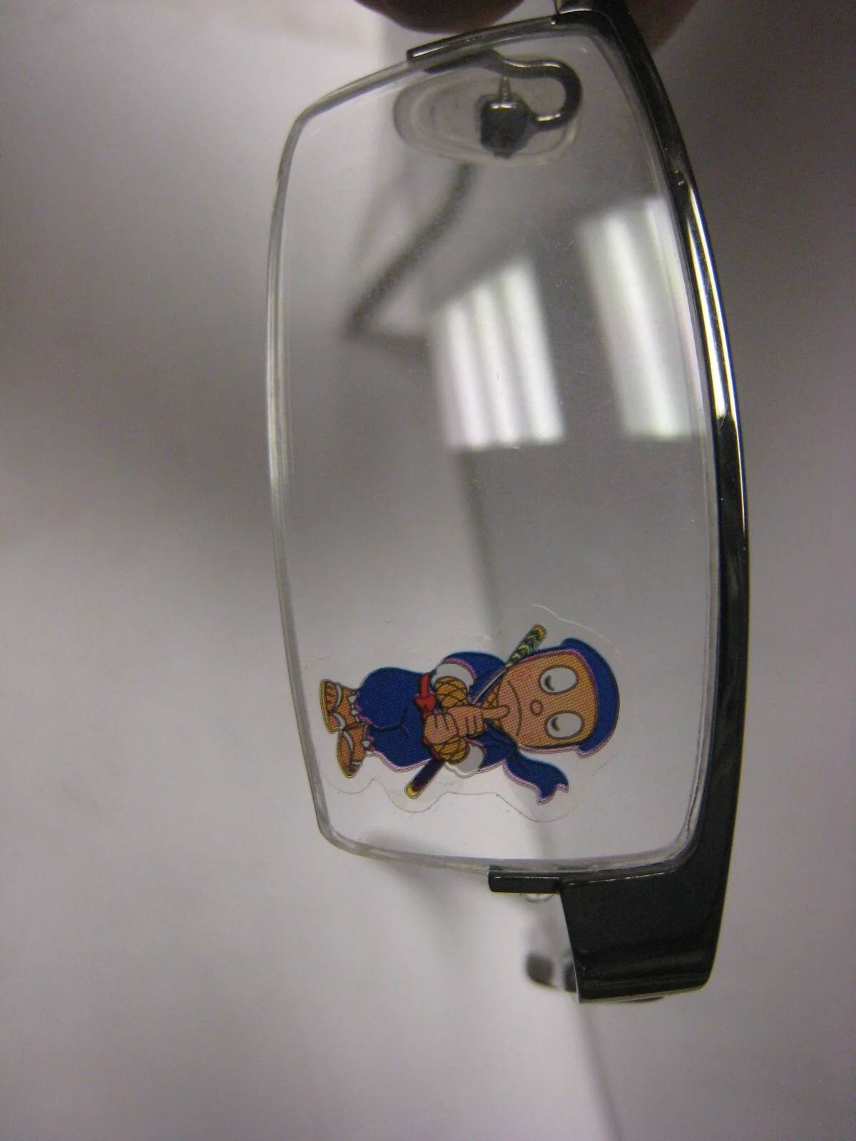 RARE NINJA HATTORI NH001 in GUN 47-18-130 Eyeglass DEMO Frames W/Nick case 4