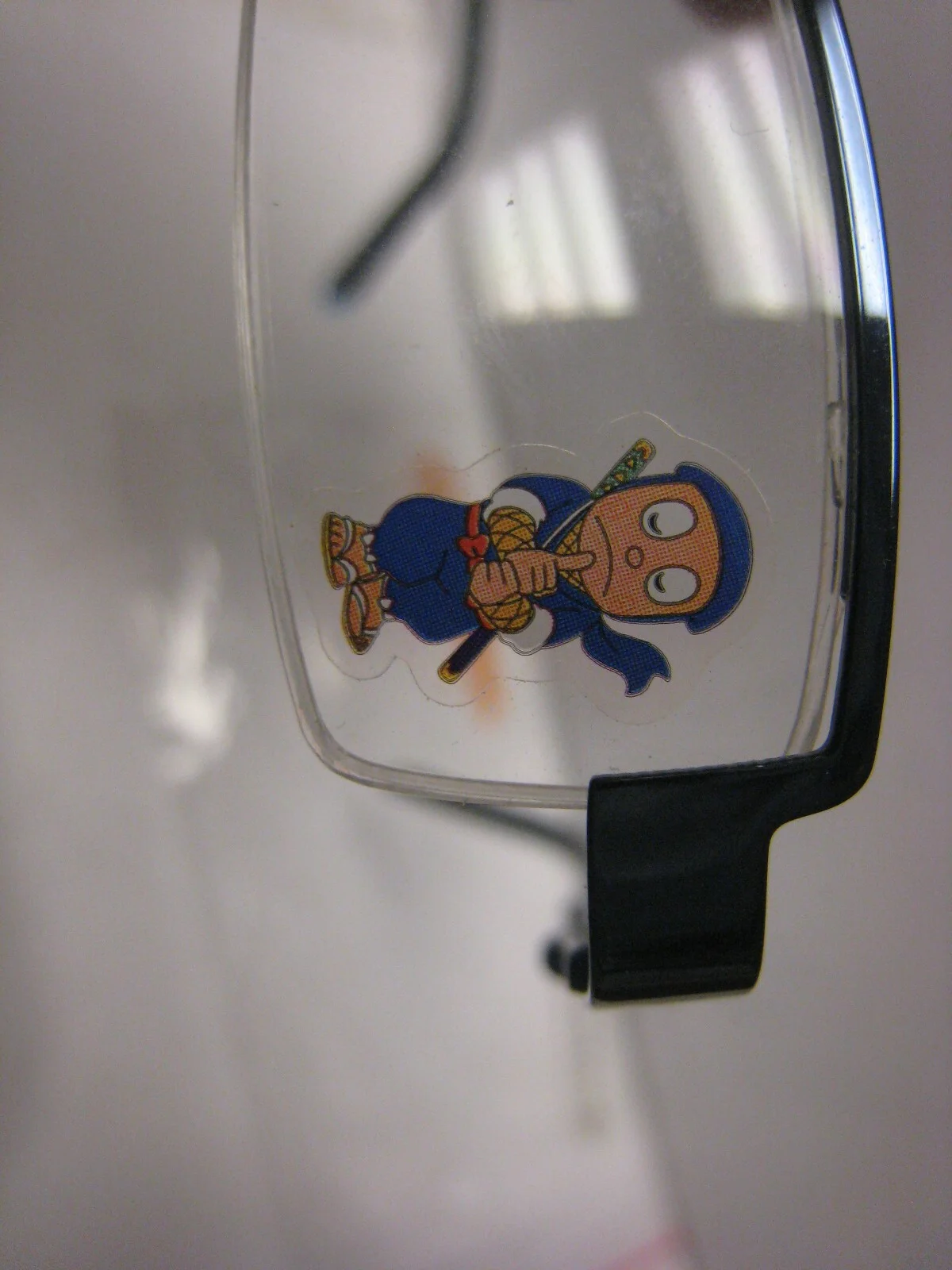 RARE NINJA HATTORI NH002 in BLUE 46-16-130 Eyeglass DEMO Frames W/Nick case 4