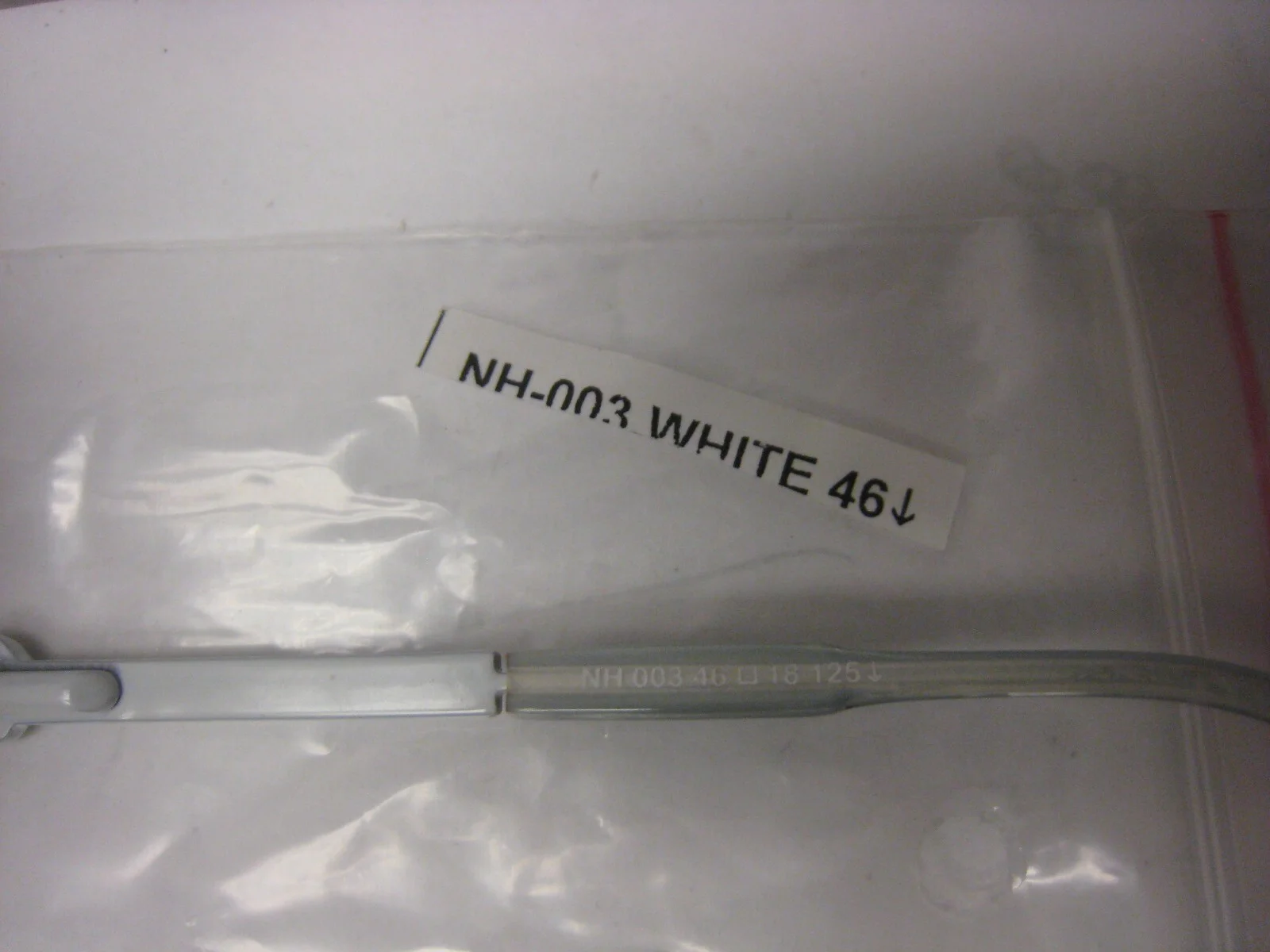 RARE NINJA HATTORI NH003 in WHITE 46-18-125 Eyeglass DEMO Frames W/Nick case 3