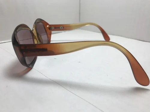 Rare Playboy by Optyl Sunglasses FRAMES ONLY 1024-10 Amber 51[]15 130 Germany 2