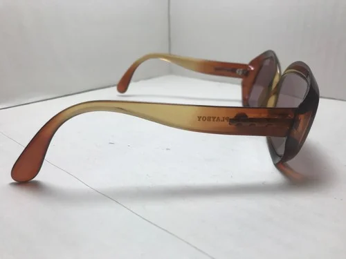 Rare Playboy by Optyl Sunglasses FRAMES ONLY 1024-10 Amber 51[]15 130 Germany 3