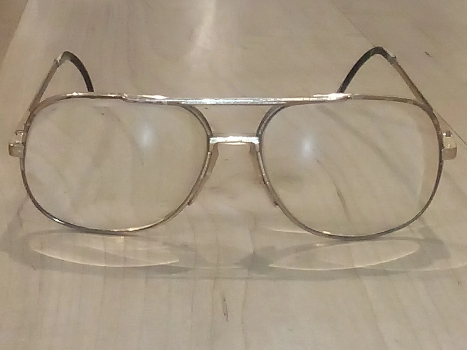 RARE VINTAGE SAFILO ELASTA NFB GOLD PATTERN SIDES EYEGLASS FRAMES 145? 2