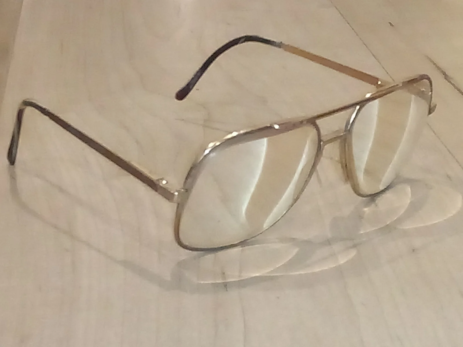 RARE VINTAGE SAFILO ELASTA NFB GOLD PATTERN SIDES EYEGLASS FRAMES 145? 3