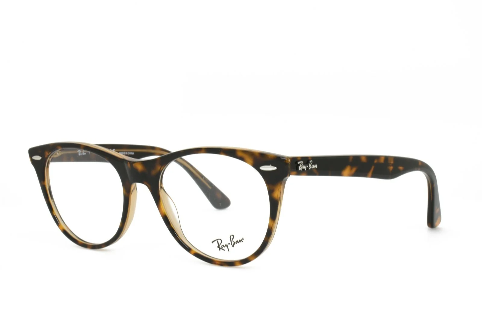 Ray-Ban 2185V 5989 New Authentic Eyeglasses Only 52-18-145 WAYFARER II TORTOISE