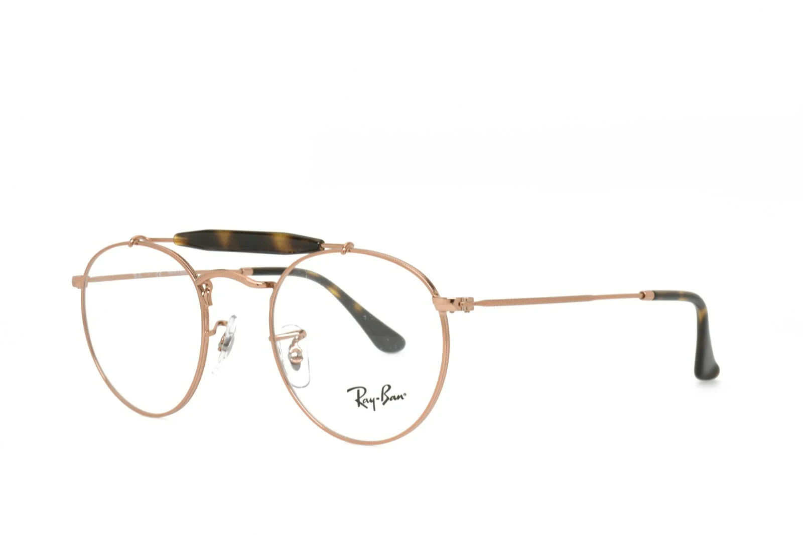 Ray-Ban 3747V 2943 New Authentic Eyeglasses Only 47-21-140 Rose-Gold Aviator
