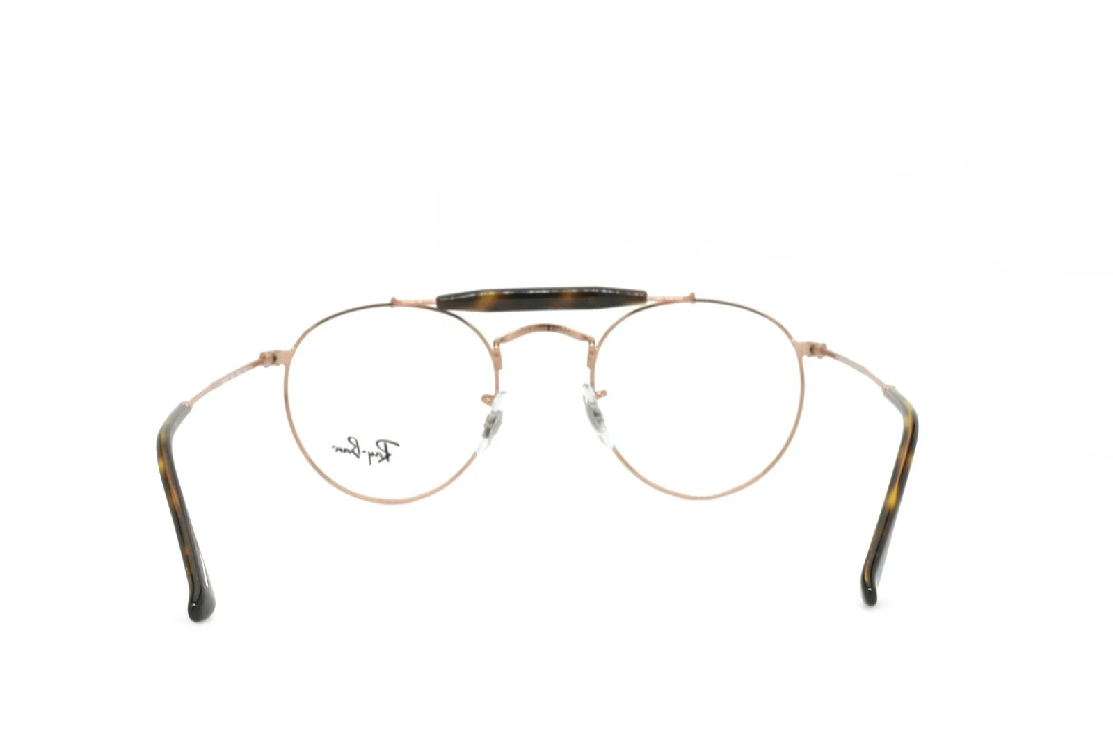 Ray-Ban 3747V 2943 New Authentic Eyeglasses Only 47-21-140 Rose-Gold Aviator 4