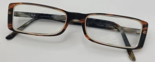 Ray Ban 5028 2016 51 [] 16 135 Eyeglass Light Weight Print Rectangle FRAMES ONLY 4