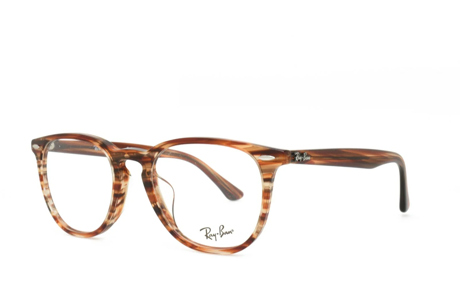 Ray-Ban 7159F 5751 New Authentic Eyeglasses 52-20-145 BROWN ASIAN FIT