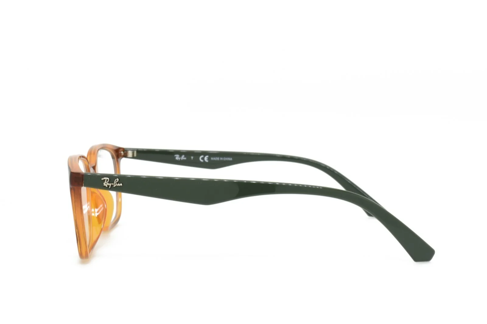 Ray-Ban 7176F 5990 New Authentic Eyeglasses 54-17-140 TORTOISE GREEN ASIAN FIT 4