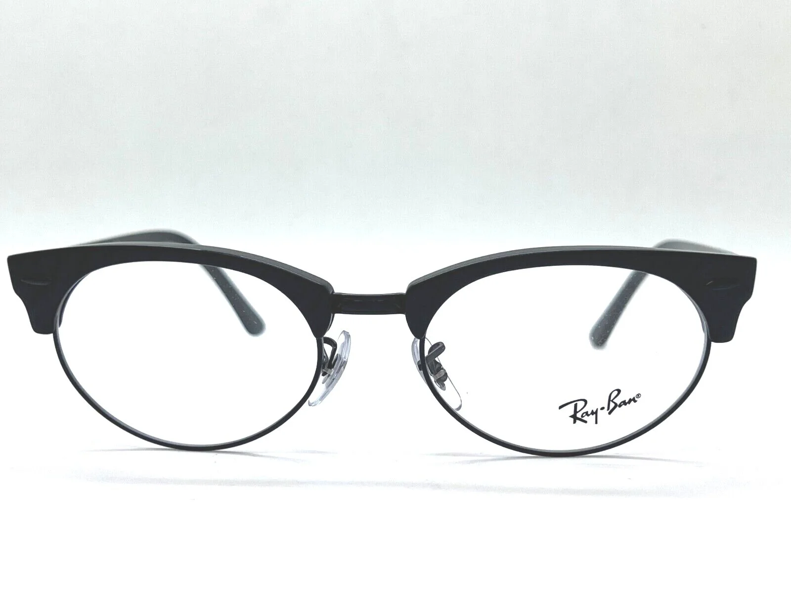 Ray-Ban CLUBMASTER RB 3946V 8049 WRINNKLED BLACK EYEGLASSES FRAME 52-19-145MM 2