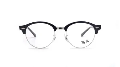 Ray-Ban Clubround Eyeglasses RB4246V 2000 Color Black 49-19-140 Brand New 2