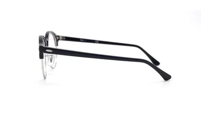 Ray-Ban Clubround Eyeglasses RB4246V 2000 Color Black 49-19-140 Brand New 3
