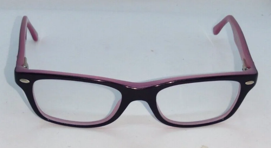 Ray Ban Eyeglass Frames Youth RB 1531 3702 Purple Full Rim 46-16-125 Flex Hinges 2