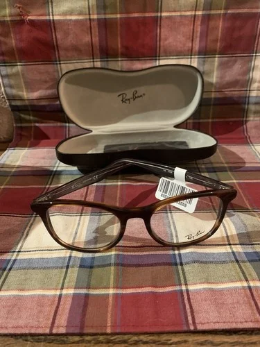 Ray-Ban Eyeglasses Frame RB 5356 5607 Tortoise Mens Womens 52/19/145 2