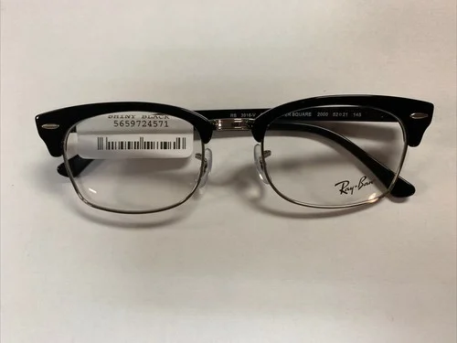Ray-Ban Eyeglasses Frames RB 3916-V 2000 CLUBMASTER SQUARE Silver 52-21-145