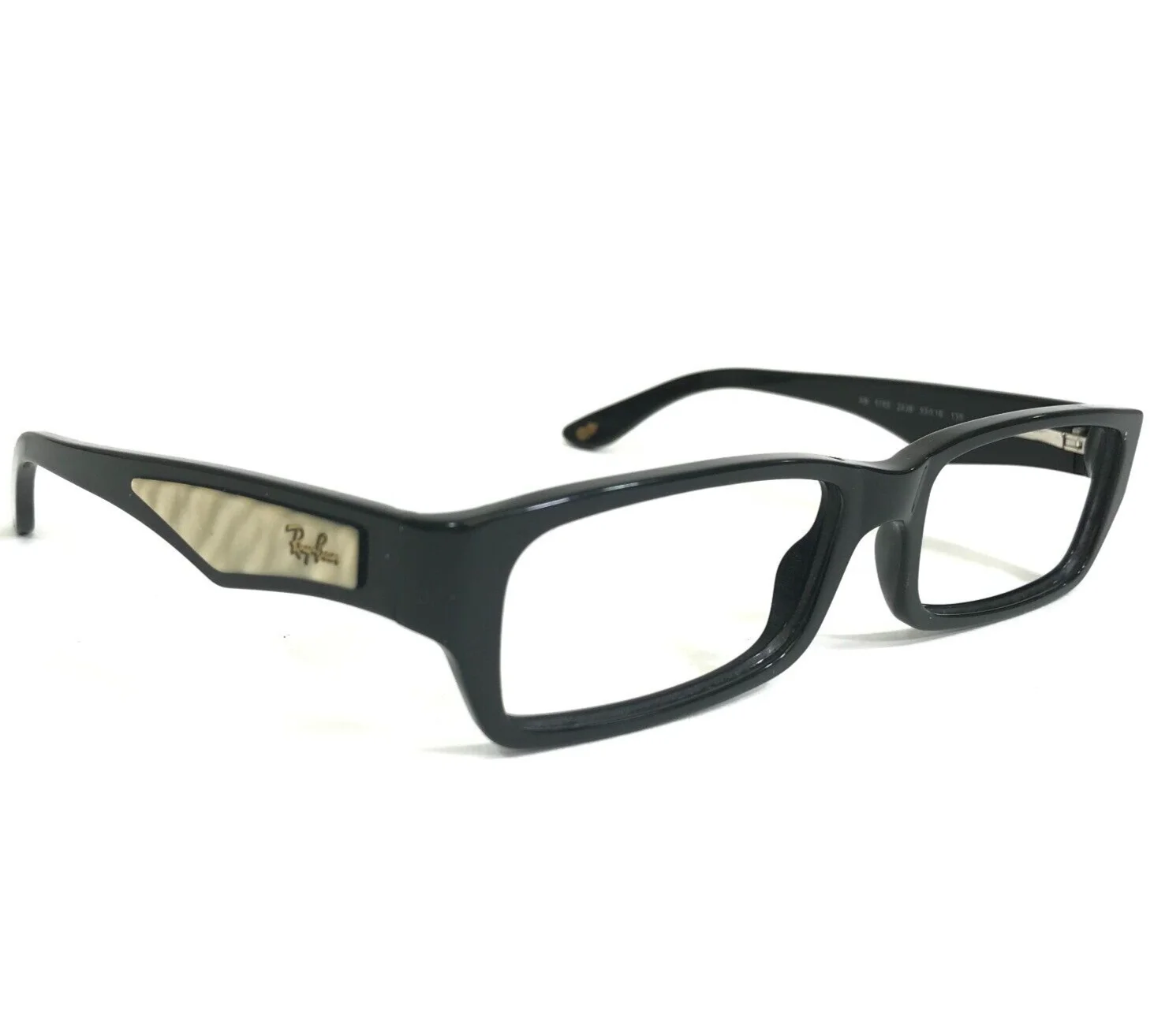 Ray-Ban Eyeglasses Frames RB 5183 2438 Black Gold Mother of Pearl 53-16-135