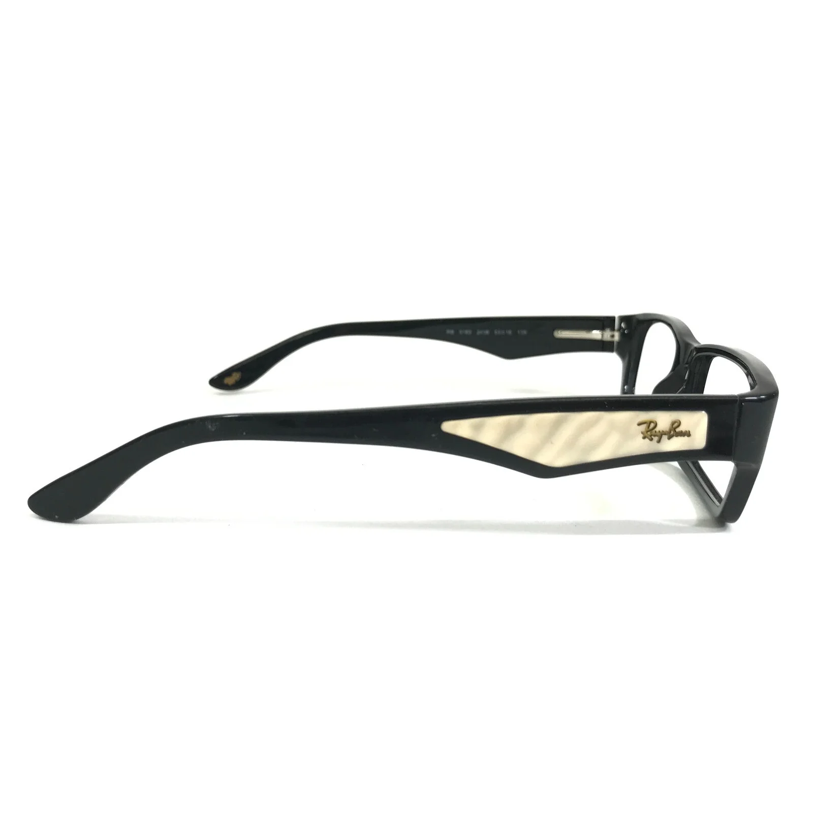 Ray-Ban Eyeglasses Frames RB 5183 2438 Black Gold Mother of Pearl 53-16-135 3