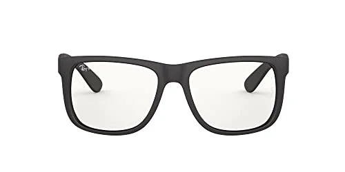 Ray-Ban Eyeglasses Frames RB4165 JUSTIN 622/55 Matte Black Square 54-16-145