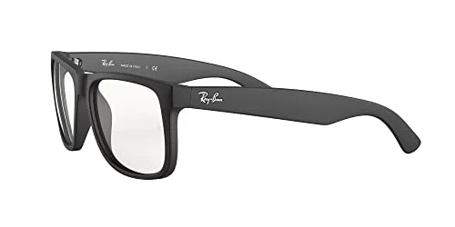 Ray-Ban Eyeglasses Frames RB4165 JUSTIN 622/55 Matte Black Square 54-16-145 3