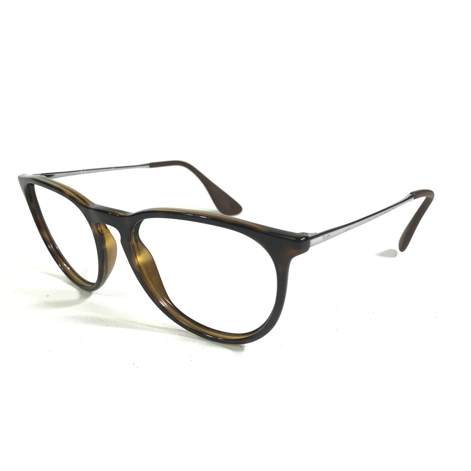 Ray-Ban Eyeglasses Frames RB4171 ERIKA 710/71 Brown Tortoise Silver 54-18-145 4