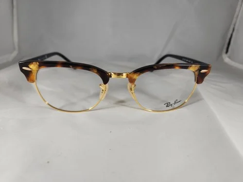 Ray-Ban Eyeglasses Frames RB5154 5494 Black Tortoise Gold Clubmaster 51*21 145