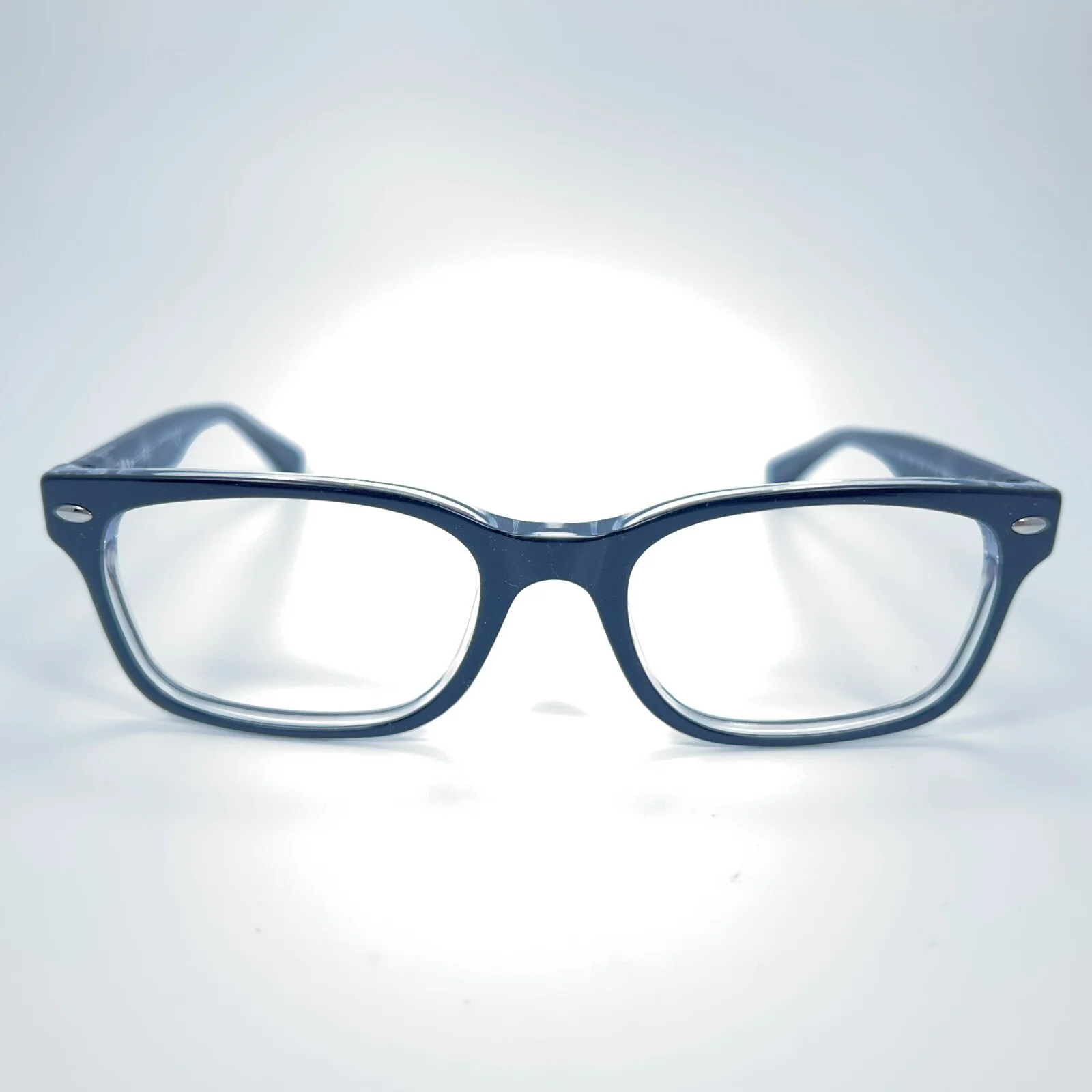 Ray-Ban Eyeglasses Frames RB5286 2034 Black Clear Square Full Rim 51-18-135 2