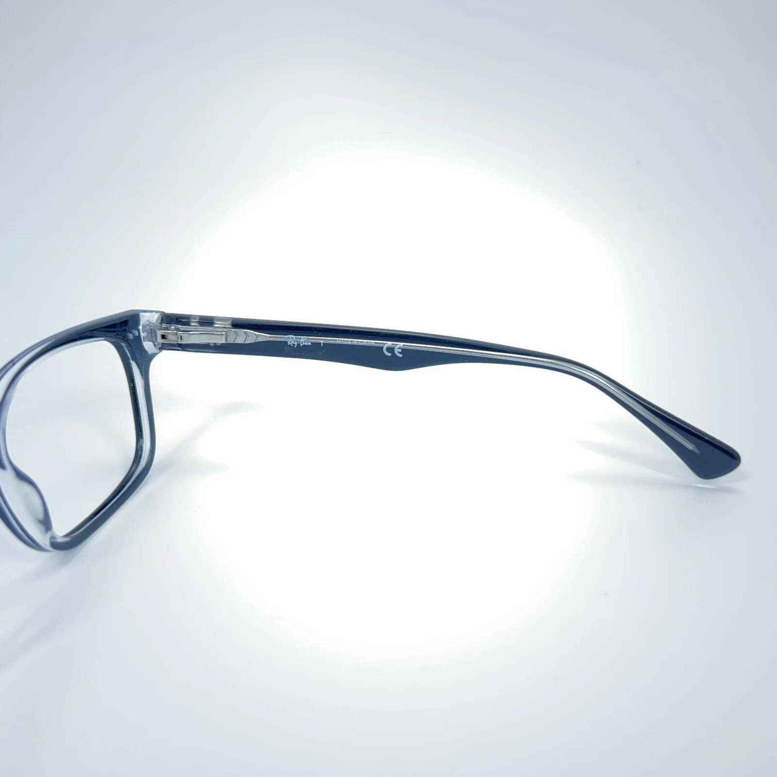 Ray-Ban Eyeglasses Frames RB5286 2034 Black Clear Square Full Rim 51-18-135 3