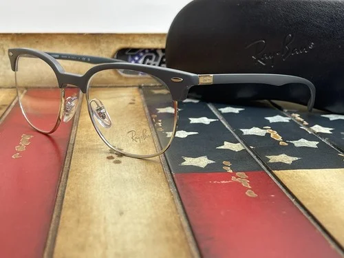 Ray-Ban Eyeglasses Liteforce RB7186 5521 Sand Grey 51MM Frame Option To Add RX