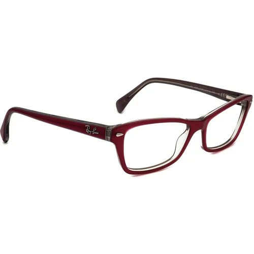 Ray Ban Eyeglasses RB 5256 Raspberry Gray 5189 Size 52mm Optical Frame