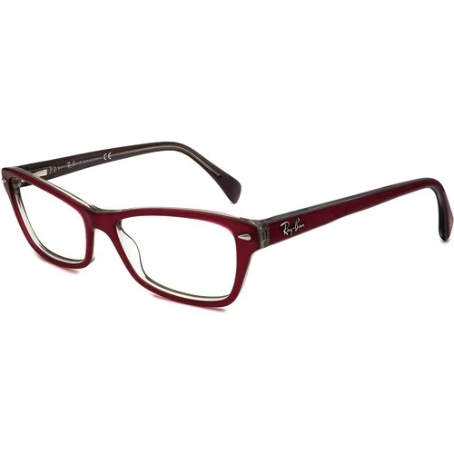Ray Ban Eyeglasses RB 5256 Raspberry Gray 5189 Size 52mm Optical Frame 3
