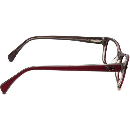 Ray Ban Eyeglasses RB 5256 Raspberry Gray 5189 Size 52mm Optical Frame 4
