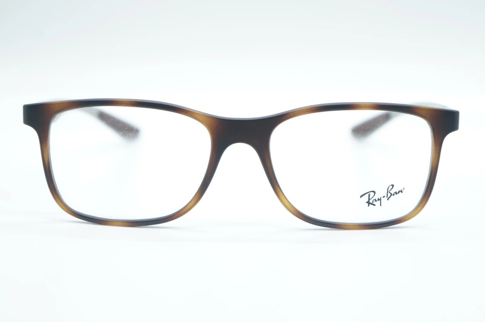 Ray Ban Eyeglasses RB 8903 5200 Havana Carbon Fiber Optical Frame 55-18-145 2
