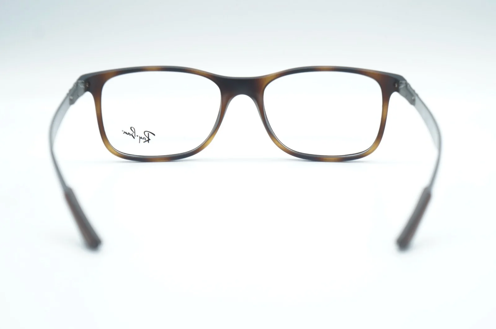 Ray Ban Eyeglasses RB 8903 5200 Havana Carbon Fiber Optical Frame 55-18-145 4