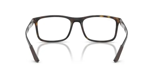 Ray Ban Eyeglasses RB 8908 8061 Transparent Grey Carbon Fiber Frame 55-18-145 4