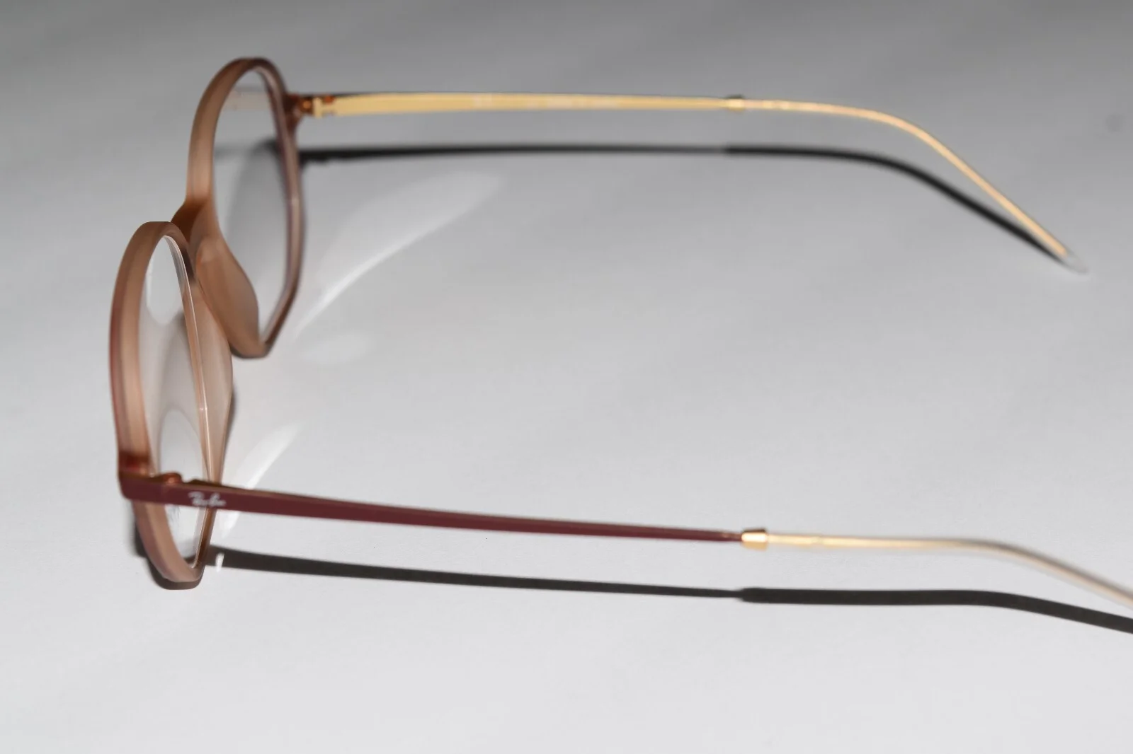 Ray-Ban Hexagonal Beige Bordeaux Optical RB7152 5793 50-19-145 Eyeglasses 4