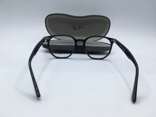 Ray-Ban HEXAGONAL OPTICS Unisex Black Frame Demo Lens Irregular Eyeglasses 52MM 2