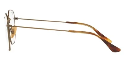 Ray-Ban Hexagonal RX8148V Eyeglasses Demigloss Antique Gold 54mm 3