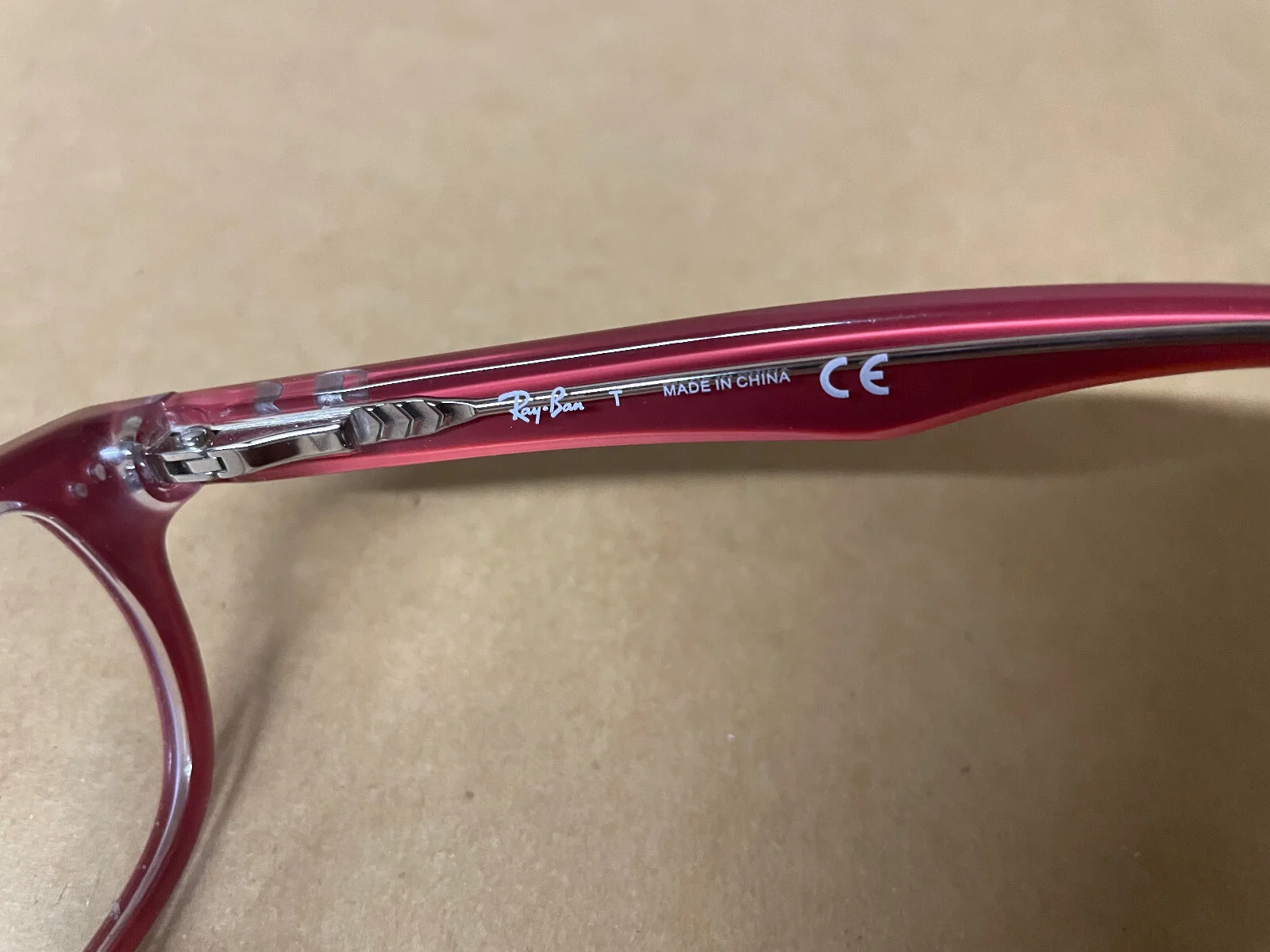 Ray-Ban Jr Eyeglasses RB1555 3852 Kids Eyeglass Frames - Pink 4