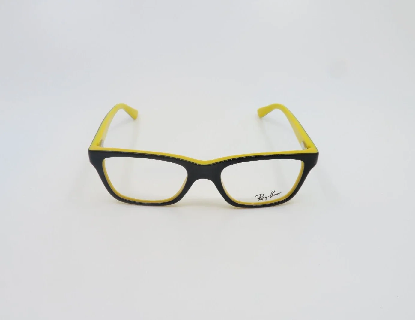 Ray-Ban Junior RB 1536 3660 46mm Black-Yellow New Kids Eyeglasses Frames 2