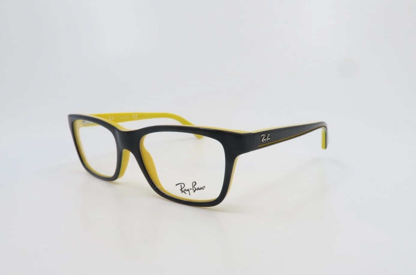 Ray-Ban Junior RB 1536 3660 46mm Black-Yellow New Kids Eyeglasses Frames 4
