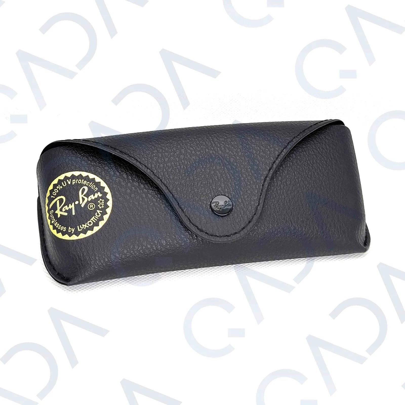 Ray ban Leather Pouch Universal Sunglasses Case with Cleaning Cloth & GiftBox 2