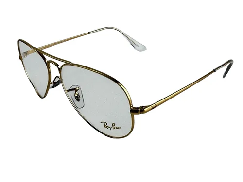 Ray Ban NEW Aviator Legend Gold Metal Fashion Frames 55-14-140 Eyeglasses RX6489 2