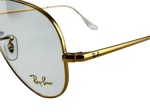 Ray Ban NEW Aviator Legend Gold Metal Fashion Frames 55-14-140 Eyeglasses RX6489 3