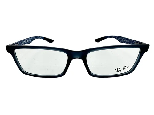 Ray Ban NEW Demi Gloss Blue Frames Carbon Fiber Mens 55-17-145 Eyeglasses RX8901 3