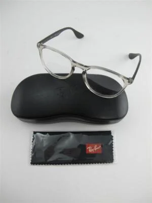 Ray Ban NEW Erika Transparent BEIGE Fashion Frames Brown Eyeglasses RX 7046